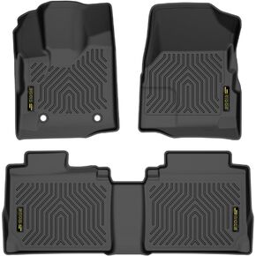 PIT66 TPE Car Floor Mats Fit Chevy Equinox & GMC Terrain/Terrain Denali 2012 2013 2014 2015 2016 2017 Truck Accessories All Weather Protection Floor Liners Full Set Black in Kuwait