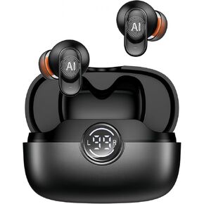 2026 New MS105 AI Translation Earbuds Real Time, 3-in-1 Sleeping Earbuds Support 135 Languages with APP, Bluetooth 6.0 Translator Headphones Compatible with iOS & Android, for Travel Business(Black) in Kuwait