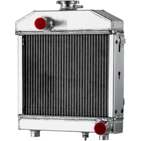2-Row Aluminum Radiator Compatible with Kubota B6100 B7100 B7100HST-DT B6100HST B7100HST-E 15553-72060 in Saudi Arabia