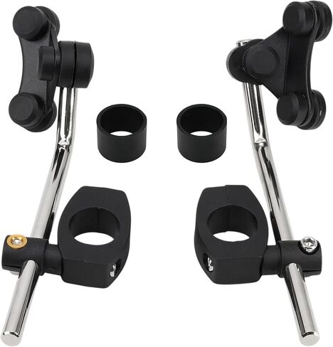Motorcycle Windshield Bracket 7/8" 22mm Universal Mount Clamp for Motorcycles with 7/8" 22mm Handle Bar, Windscreen Fixed Bracket Moto Parts Accessories in Kuwait