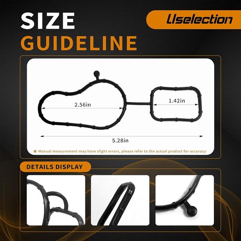 06J121119 Engine Water Pump Seal Gaskets O-Ring Fit for VW Golf 5 MK6 Passat Scriocco A.UDI A3 A4 Toledo Fit for Skoda Octavia 06H121119D 06H121119F in Kuwait