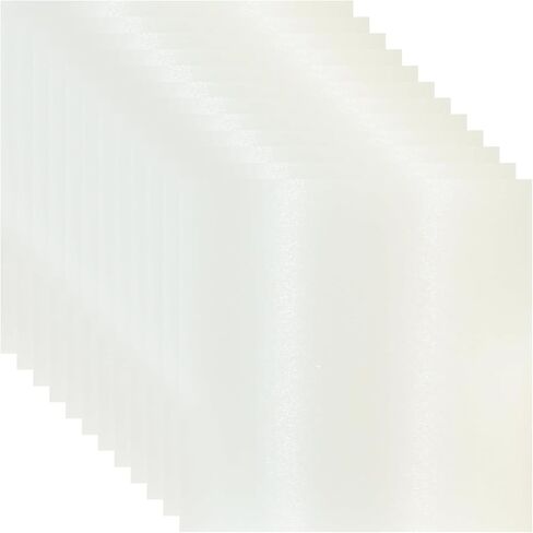 12 x 12 Cream Shimmer Cardstock Paper, 20 Sheets Metallic Pearlescent Paper for Cricut Invitation Thank You Cards, Crafts, Shiny Card Stock for DIY Projects Birthday Wedding in Kuwait