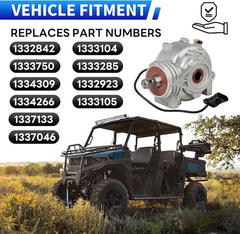 1337046 ترس تفاضلي أمامي مطور متوافق مع Polaris Ranger RZR/ACE 500 570 800 900 1000 2011-2023 استبدال 1332842 1333750 1334309 1334266 in Kuwait
