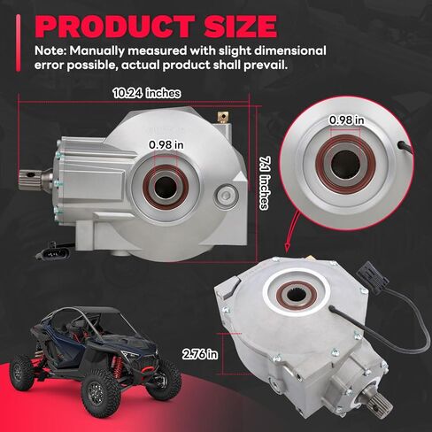 1333112 ترس تفاضلي أمامي مطور متوافق مع Polaris RZR General Ranger XP Series Repalce 1334178 1334625 1333344 in Kuwait