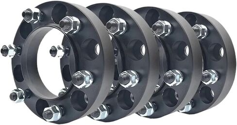 4pcs 6x139.7 Wheel Spacers Adapters 106CB 30mm Hub Centric Compatible For Hilux Vigo/FJ CRUISER/Fortuner/Tacoma/Tundra in Kuwait