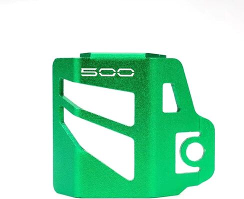 متوافق مع Ninja500 SE ABS KRT Ninja 500 SE ABS KRT Z500 Z 500 2024 2025 ملحقات الدراجات النارية الخلفية لخزان سائل الفرامل وغطاء غطاء كأس الزيت (أحمر) in Kuwait
