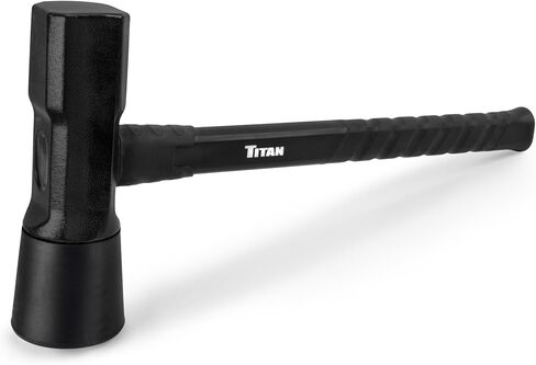 مطرقة إطار Titan 63605 بوزن 5.5 رطل، ومقبض من الألياف الزجاجية مقاس 16.5 بوصة مع قبضة مانعة للانزلاق، وتصميم مزدوج الوجه مع رأس فولاذي مُشكل ورأس مطاطي غير قابل للتشوه، وحماية من الضربات الزائدة in Kuwait