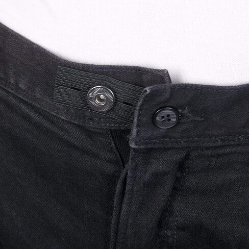 4 Pack Premium Elastic Waist Extenders - Adjustable Button Extender for Maternity & Casual Pants in Kuwait