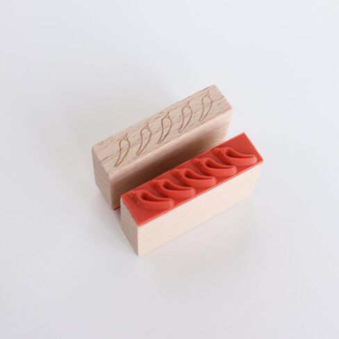 5 Chili Pepper Spice Rating Rubber Stamp – Stamp for Journaling, Planners, Scrapbooking, DIY Crafts, Recipe Books, Cooking Journals & Kitchen Notes in Kuwait