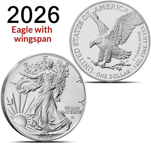 2026 - American Eagle Certificate of Authenticity Dollar in Kuwait