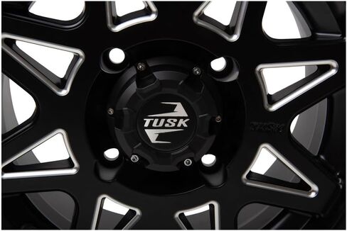 عجلة تاسك تينتيك 4/137 14x7 4.0 + 3.0 مطحونة/أسود لسيارة Can-Am Maverick Sport 1000 2019-2022 in Kuwait