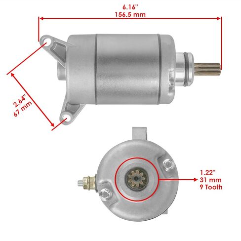 Starter Motor Solenoid Kit 5TG-81890-00-00 Heavy Duty 12V Replacement for Yamaha YFZ450 Special Edition 439cc Engine 2004-2008 in Kuwait
