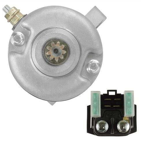 Starter Motor Solenoid Kit 5TG-81890-00-00 Heavy Duty 12V Replacement for Yamaha YFZ450 Special Edition 439cc Engine 2004-2008 in Kuwait