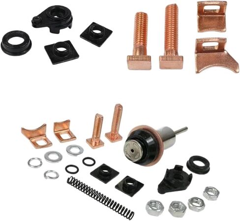 Motor Solenoid Repair Rebuild Kit Compatible With Discovery TD5 2.5 228000-7220 Diesel Starter Motor in Kuwait