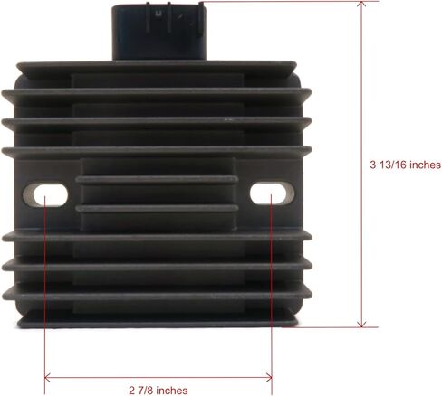 The ROP Shop Voltage Regulator for 2006-2008 Yamaha Morphous CP250 Scooter Moped Motorbike in Kuwait