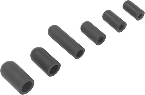 80PCS Vacuum Caps Kit,Vacuum Plugs Hose End Caps Assortment Kit Rubber Vacuum Caps Plug Kit for Carburetor, Manifold, Automotive 5/32in to 3/8in Black in Kuwait