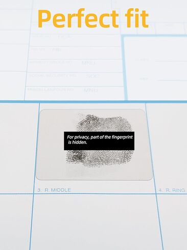 prismite Correction Labels for Finterprint Cards, for Single Finger, Pack of 1000 in Kuwait
