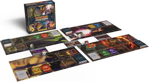 Riftbound: League of Legends - Proving Grounds - لعبة بطاقات التداول، معركة بناء سطح السفينة، 4 لوحات أبطال ومجموعات للمبتدئين، للأعمار من 14 عامًا فما فوق، 2-4 لاعبين in Kuwait