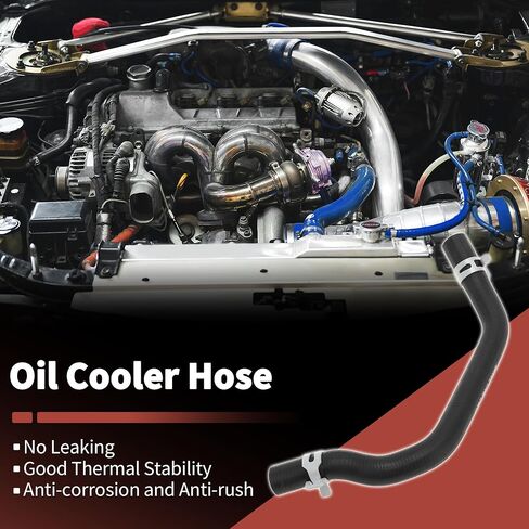 Outlet Engine Oil Cooler Tube for Jeep Cherokee 2014-2020 Engine Coolant Bypass Hose Line No.68057473AA in Kuwait