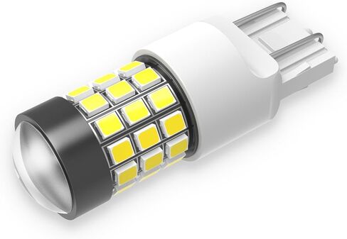 Alla Lighting 2x Super Bright 6000K White 7440 7441 W21W LED لمبات احتياطية عكسية مصابيح إضاءة متوافقة مع 2007 2008 2009 2010 2011 2012 2013 2014 Suburban/Suburban 1500/2500 / Tahoe in Kuwait