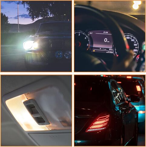 20 حزمة 921 المصابيح، 12V / 16W T15 W16W لمبة ضوء السيارات لعكس النسخ الاحتياطي الفرامل الذيل إشارة وقف الجذع الجانب علامة البضائع العربة RV استبدال مصابيح LED متوافقة مع 904 906 912 916 in Kuwait