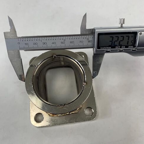 2.5 "V-Band Flange to T4-4 Bolt Turbo Charger Flange Conversion Converter مع المشبك وحشية in Kuwait