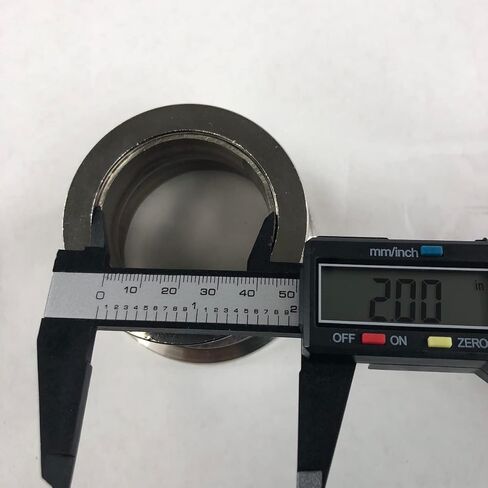 2 بوصة معرف على شكل حرف V إلى 2.5 بوصة معرف. محول شفة على شكل حرف V بارتفاع 2 بوصة مصنوع من الفولاذ الطري in Kuwait