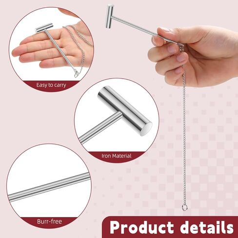 4 قطع من مطرقة السلامة من الحرائق للأزرار من Kichvoe - مطرقة نقطة الاتصال في حالات الطوارئ لكسر الزجاج لصندوق طفاية الحريق باللون الأحمر in Kuwait