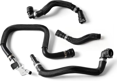 4 PCS HVAC Heater Supply Return Hose Kit Compatible with Jeep Cherokee 2.4L 2014-2018, Chrysler 200 2015-2017 Replace 68199254AB 68199254AA 68192082AA Air Conditioning Hose Pipe Fitting in Kuwait