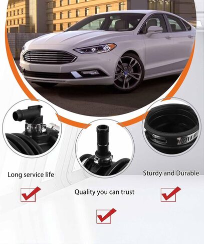 DS7Z-9B659-B مجموعة خرطوم دخول الهواء يناسب 2013-2020 فورد فيوجن يستبدل DS7Z9B659B in Kuwait