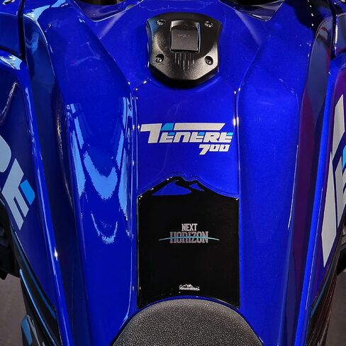 ملصقات ثلاثية الأبعاد لدراجة نارية من الراتنج متوافقة مع Yamaha Tenere 700 2023 2022 Icon Blue. حماية للخزان من الصدمات والخدوش. ملصق من الراتنج - صنع في إيطاليا in Kuwait