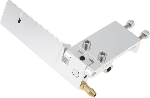 CNC Aluminum 75mm RC Boat Rudder with Water Pickup Steering Upgrade Compatible with 40cm–60cm RC Boats in Kuwait