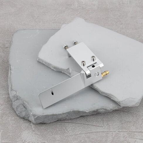 CNC Aluminum 75mm RC Boat Rudder with Water Pickup Steering Upgrade Compatible with 40cm–60cm RC Boats in Kuwait