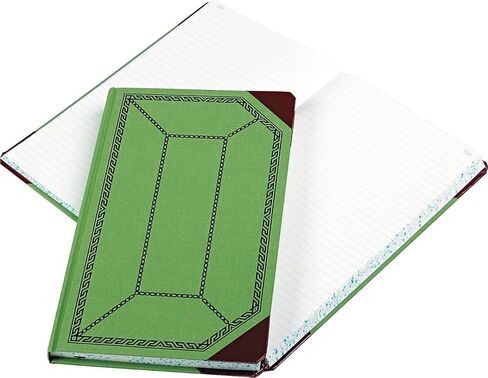 Boorum & Pease® Canvas Account Book, Record, 16 Lb., 12 1/2" x 7 5/8", 300 Pages, Blue in Kuwait