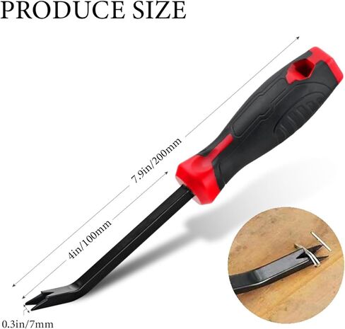 NEWHOOK Staple Remover Heavy Duty Upholstery Staple Remover Industrial Staple Puller/Lifter Remover Tool for Carpet,Wood,Furniture，Hardwood Floors,Construction in Kuwait