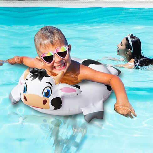 HOHQB Split Ring Floatie Kids Pool Floats Toddler Pool Floats for Kids Ages 3-8 in Kuwait