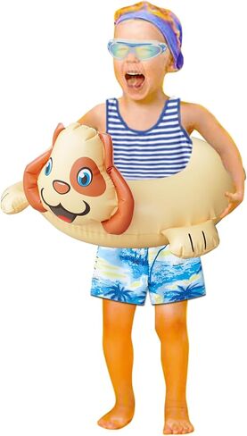 HOHQB Split Ring Floatie Kids Pool Floats Toddler Pool Floats for Kids Ages 3-8 in Kuwait