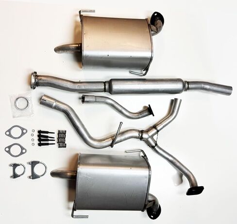 أنبوب وسطي مرنان كاتم صوت العادم لسوبارو أوتباك 2006-2009 2.5L in Kuwait