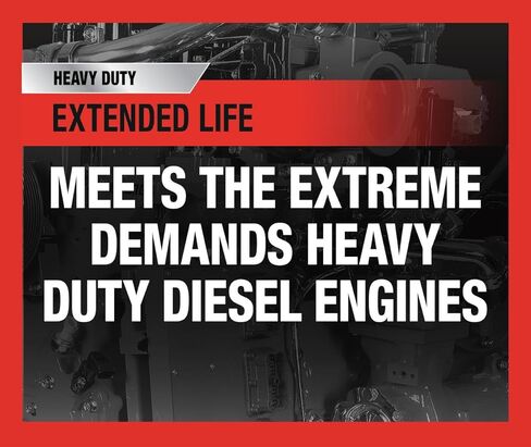 Zerex Heavy Duty Extended Life Nitrite Free Red 50/50 Ready-to-Use Antifreeze Coolant 1 Gallon, Case of 6 in Kuwait