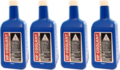 4into1 4 Pack Type 2 HP Motorcycle Coolant Genuine Honda Advanced Formula 50/50 Diluted 32 FL. OZ. Ready to Use in Saudi Arabia