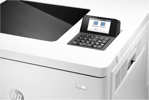 طابعة HP Color LaserJet Enterprise M554dn، طباعة تلقائية على الوجهين، اتصال Gigabit Ethernet، ميزات أمان المؤسسة، طابعة مكتب أعمال سريعة تصل إلى 35 صفحة في الدقيقة 7ZU81A (متجددة) in Kuwait