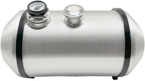 JSD 10x20 خزان وقود/غاز ألومنيوم 6 3/4 جالون مع مقياس المستوى مركز ملء 3/8 "NPT للقوارب in Kuwait