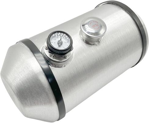 JSD 10x20 خزان وقود/غاز ألومنيوم 6 3/4 جالون مع مقياس المستوى مركز ملء 3/8 "NPT للقوارب in Kuwait