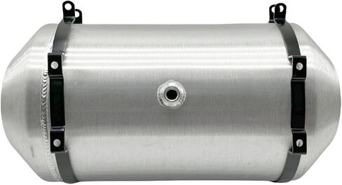 JSD 10x20 خزان وقود/غاز ألومنيوم 6 3/4 جالون مع مقياس المستوى مركز ملء 3/8 "NPT للقوارب in Kuwait