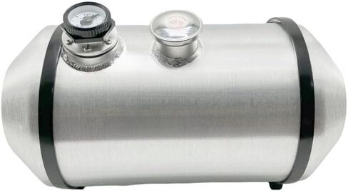 JSD 10x20 خزان وقود/غاز ألومنيوم 6 3/4 جالون مع مقياس المستوى مركز ملء 3/8 "NPT للقوارب in Kuwait