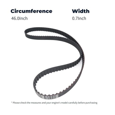 463377 Marine Timing Belt Compatible with Volvo Penta 4 Cyl AQ 120-151 BB 140 145 Boat Sterndrive Motors Engines Replacement Sierra 18-4029 in Kuwait