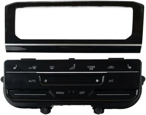 Air Con Switch Compatible with VW for Tiguan MK2 LCD Screen Automatic Air Conditioning Panel Automatic AC Air Conditioning Switch(Style A) in Kuwait