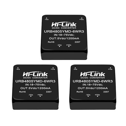 10pcs/lot URB4805YMD-6WR3 6W 48V to 5V 1.2A DC DC Converter Power Supply Intelligent Module in Kuwait