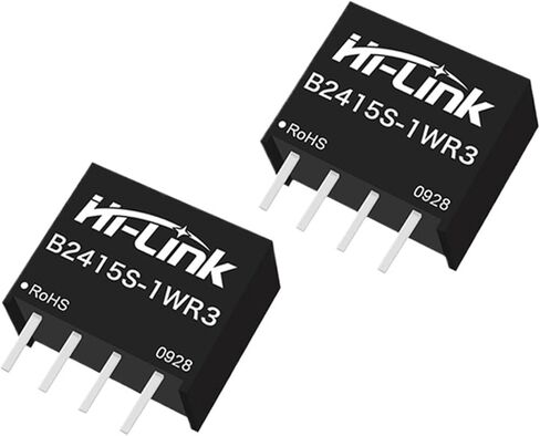 10pcs B2415S-1WR3 High Efficiency 1W 24V to 15V 67mA DC DC Isolated Power Supply Module in Kuwait