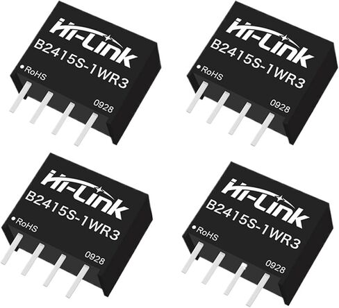 10pcs B2415S-1WR3 High Efficiency 1W 24V to 15V 67mA DC DC Isolated Power Supply Module in Kuwait